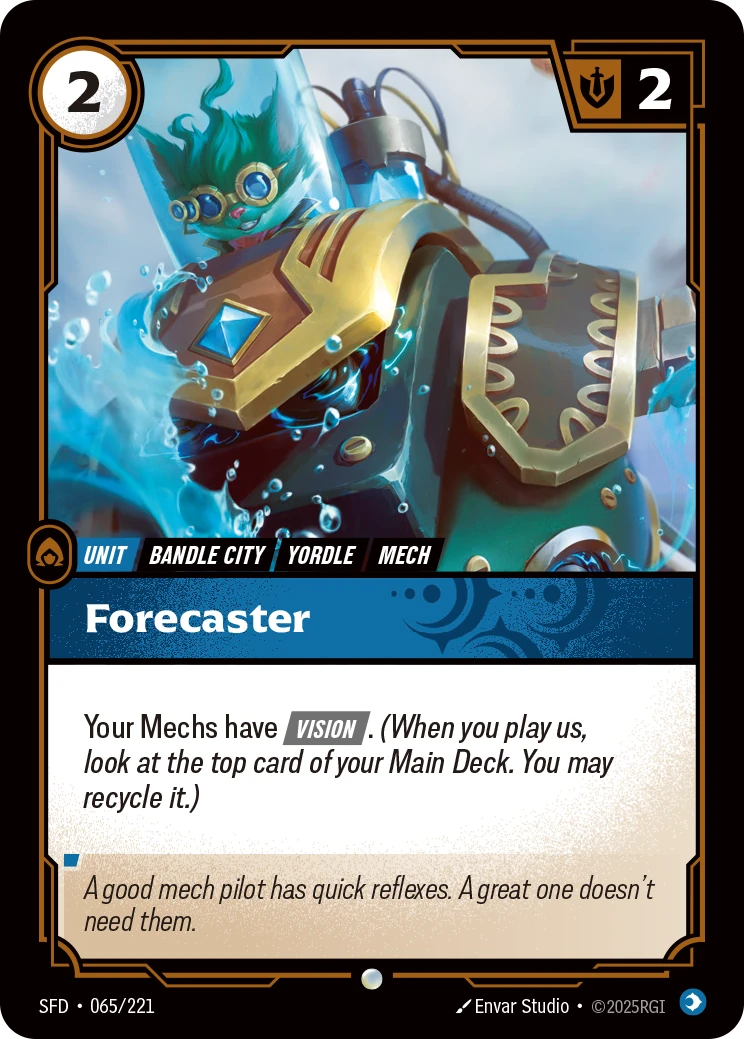 Forecaster 卡圖