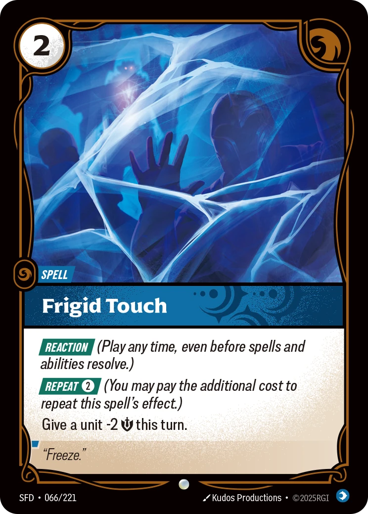 Frigid Touch 卡圖