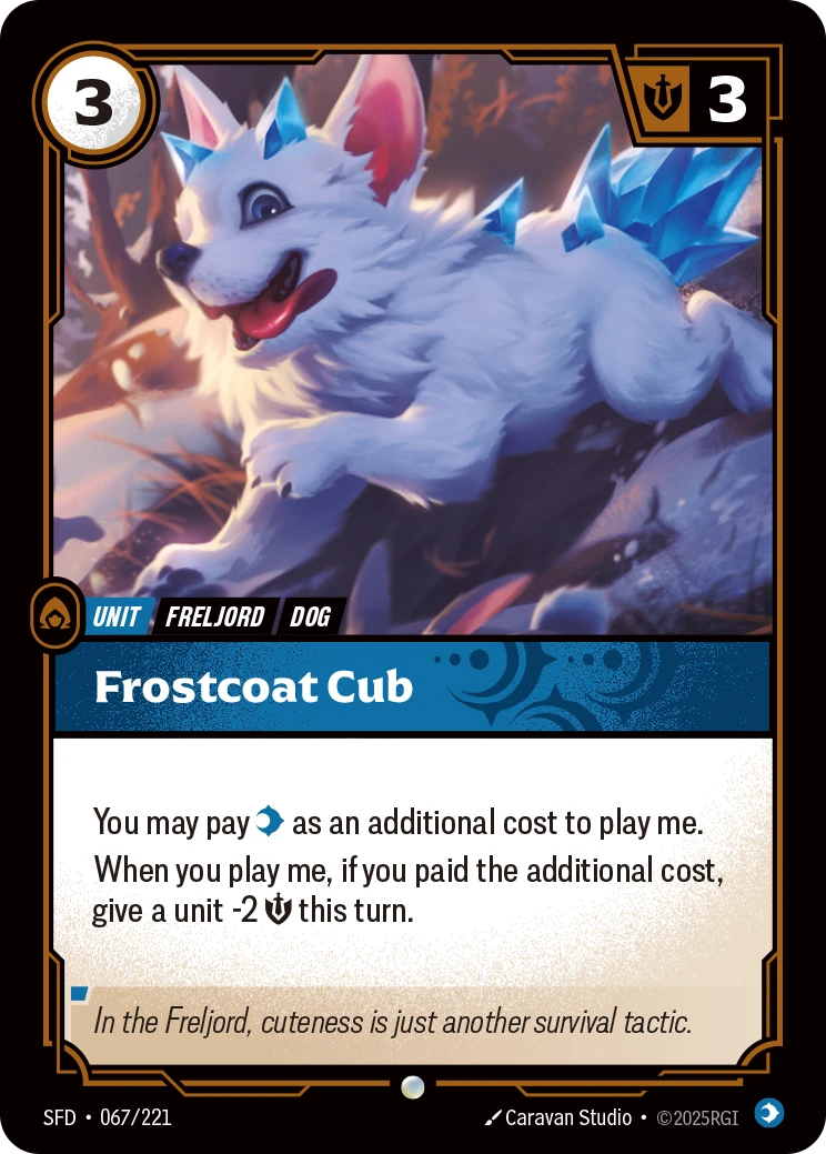 Frostcoat Cub 卡圖