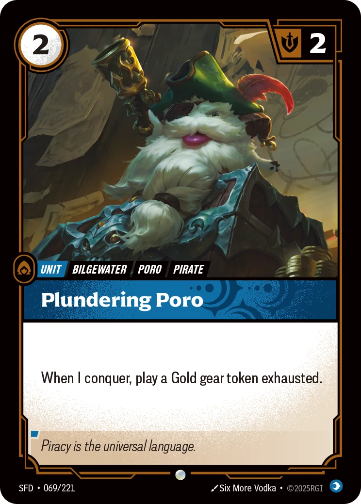 Plundering Poro 卡圖