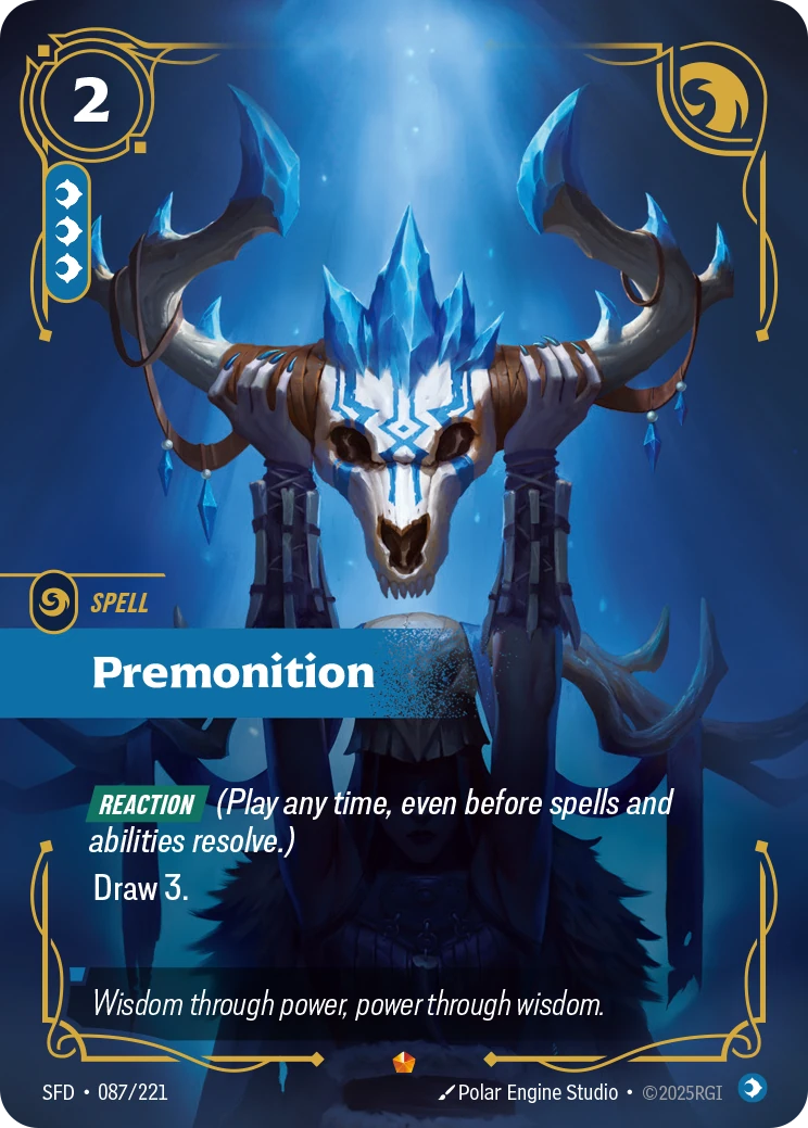 Premonition 卡圖