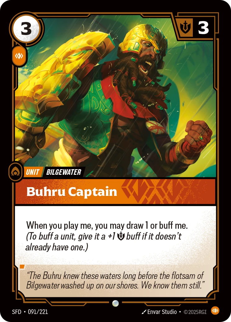 Buhru Captain 卡圖