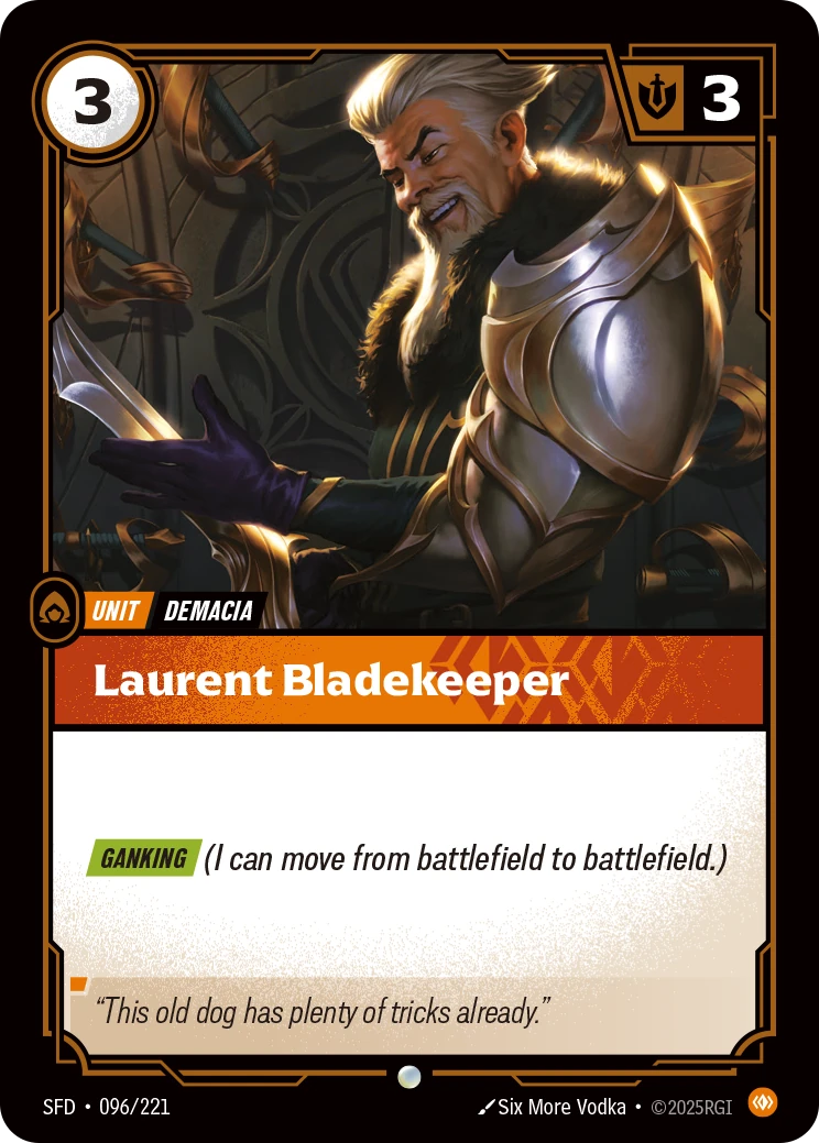 Laurent Bladekeeper 卡圖