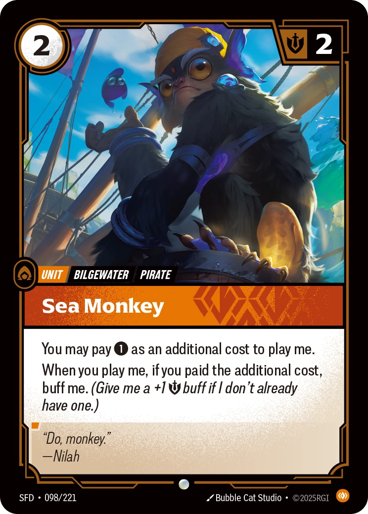 Sea Monkey 卡圖