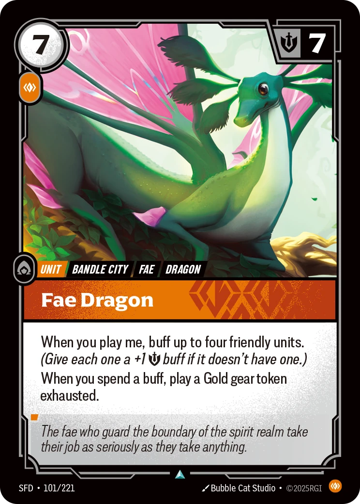Fae Dragon 卡圖