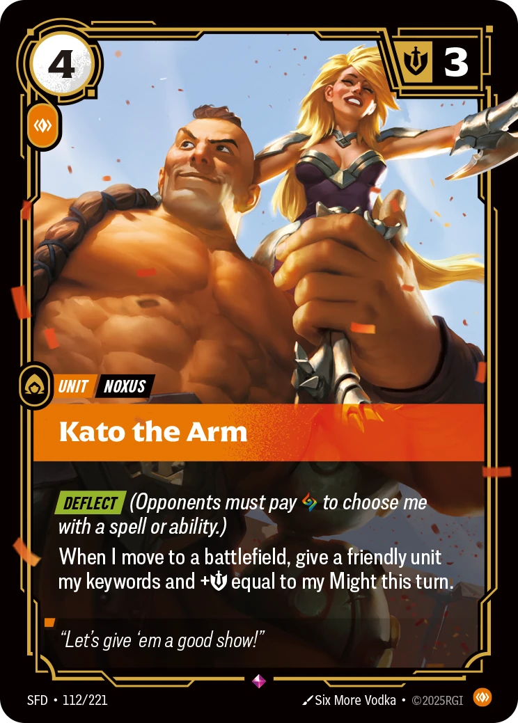 Kato the Arm 卡圖