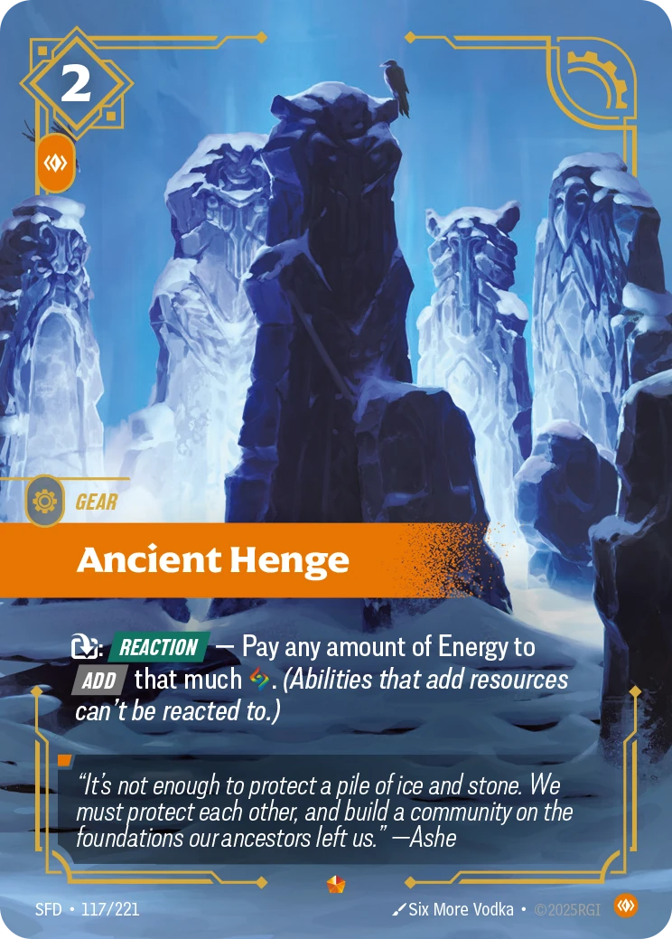 Ancient Henge 卡圖