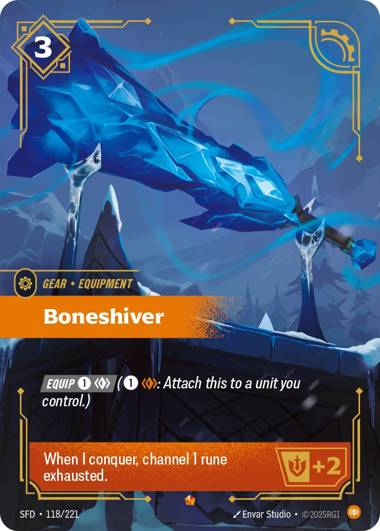 Boneshiver 卡圖