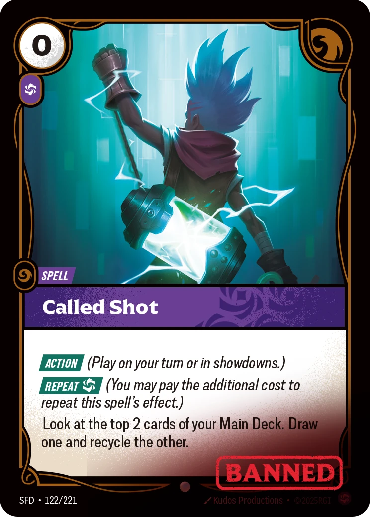 Called Shot 卡圖