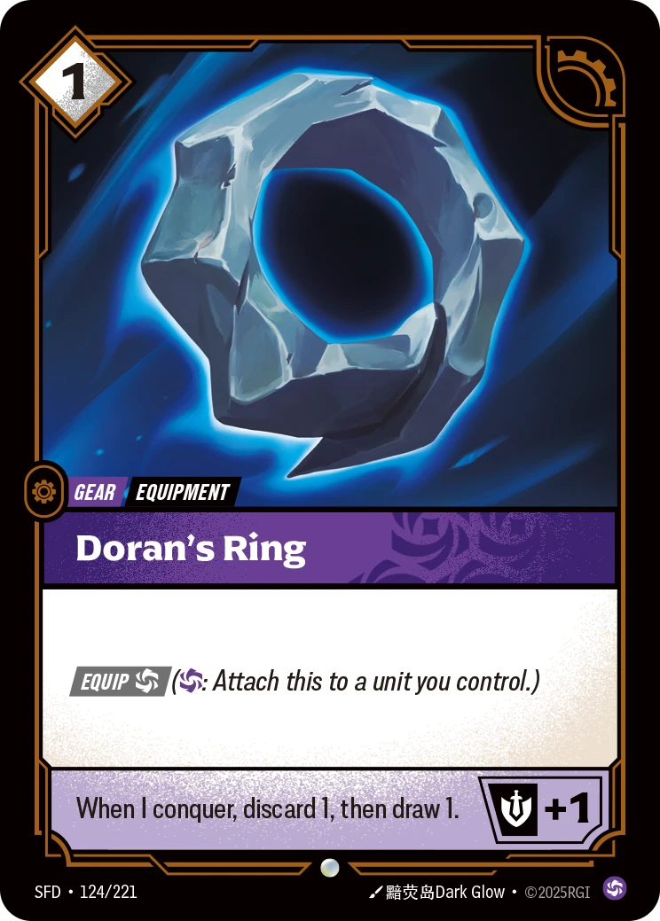 Doran's Ring 卡圖