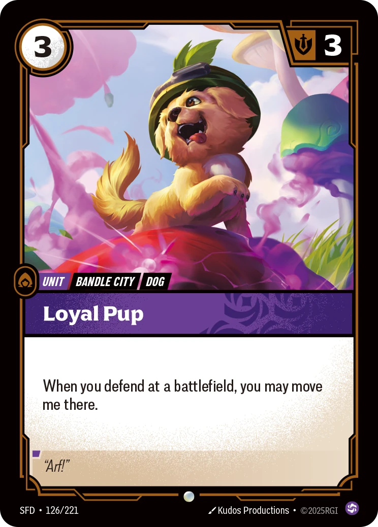 Loyal Pup 卡圖