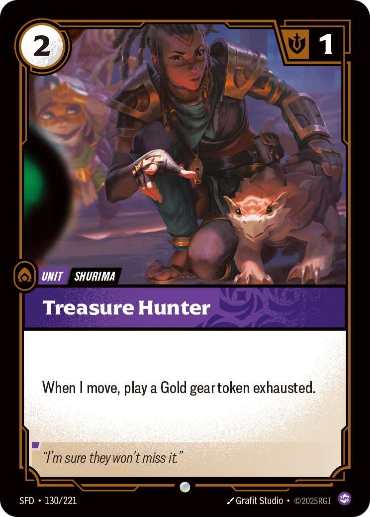 Treasure Hunter 卡圖