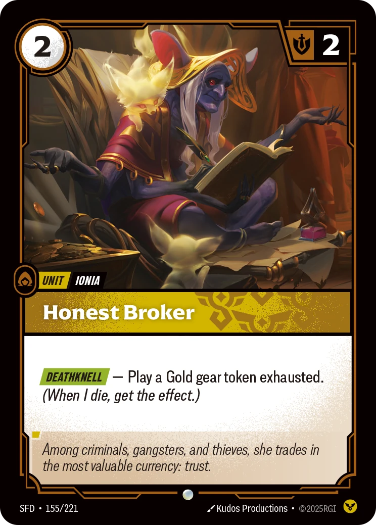 Honest Broker 卡圖