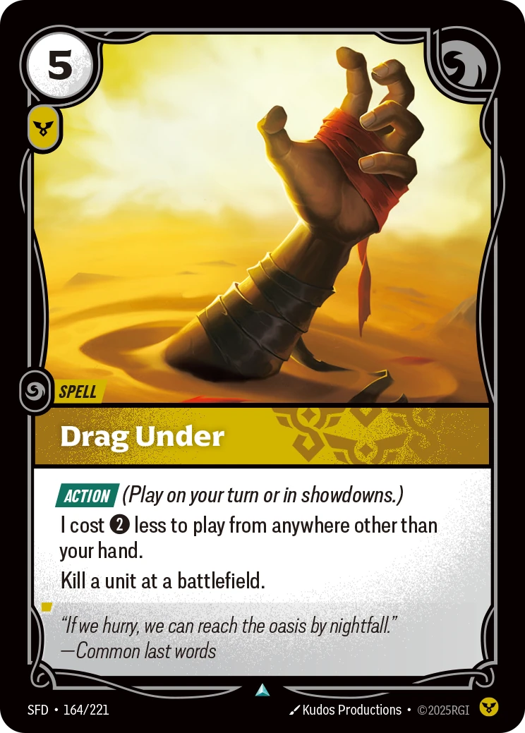 Drag Under 卡圖