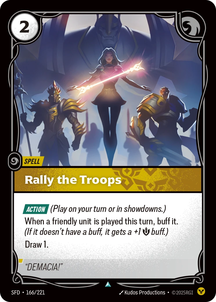 Rally the Troops 卡圖