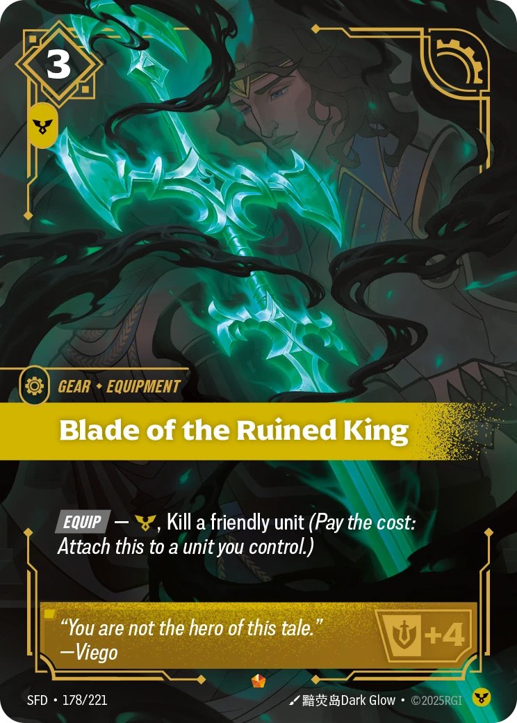 Blade of the Ruined King 卡圖