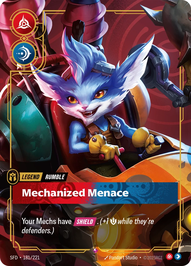 Mechanized Menace 卡圖