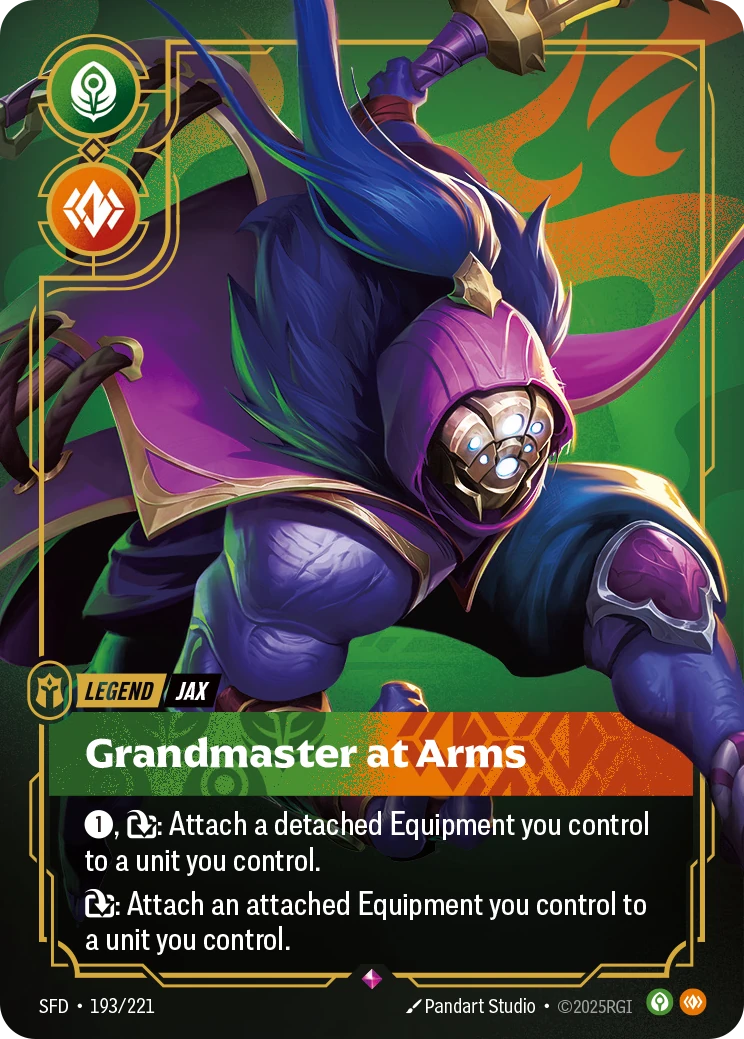 Grandmaster at Arms 卡圖