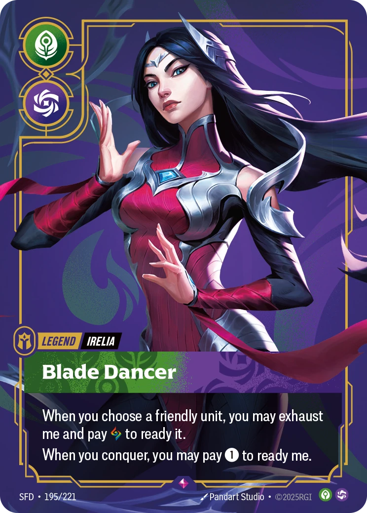 Blade Dancer 卡圖