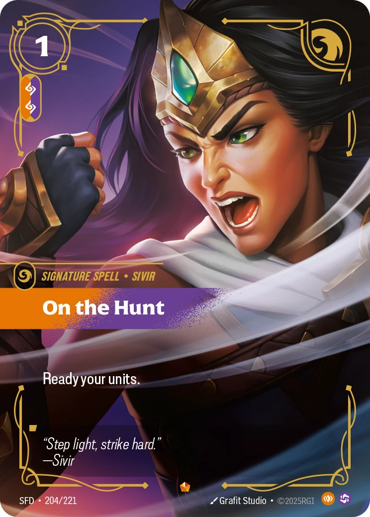 On the Hunt 卡圖