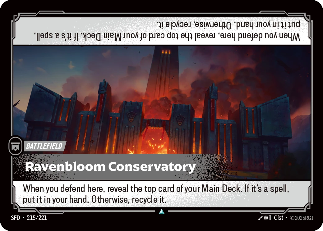 Ravenbloom Conservatory 卡圖