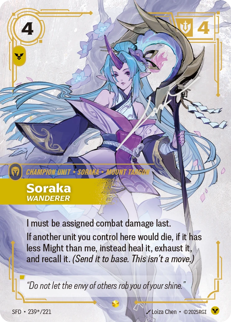 Soraka, Wanderer 卡圖