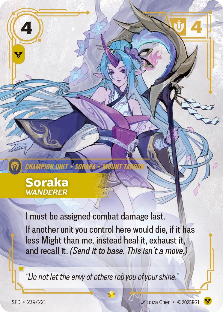 Soraka, Wanderer 卡圖