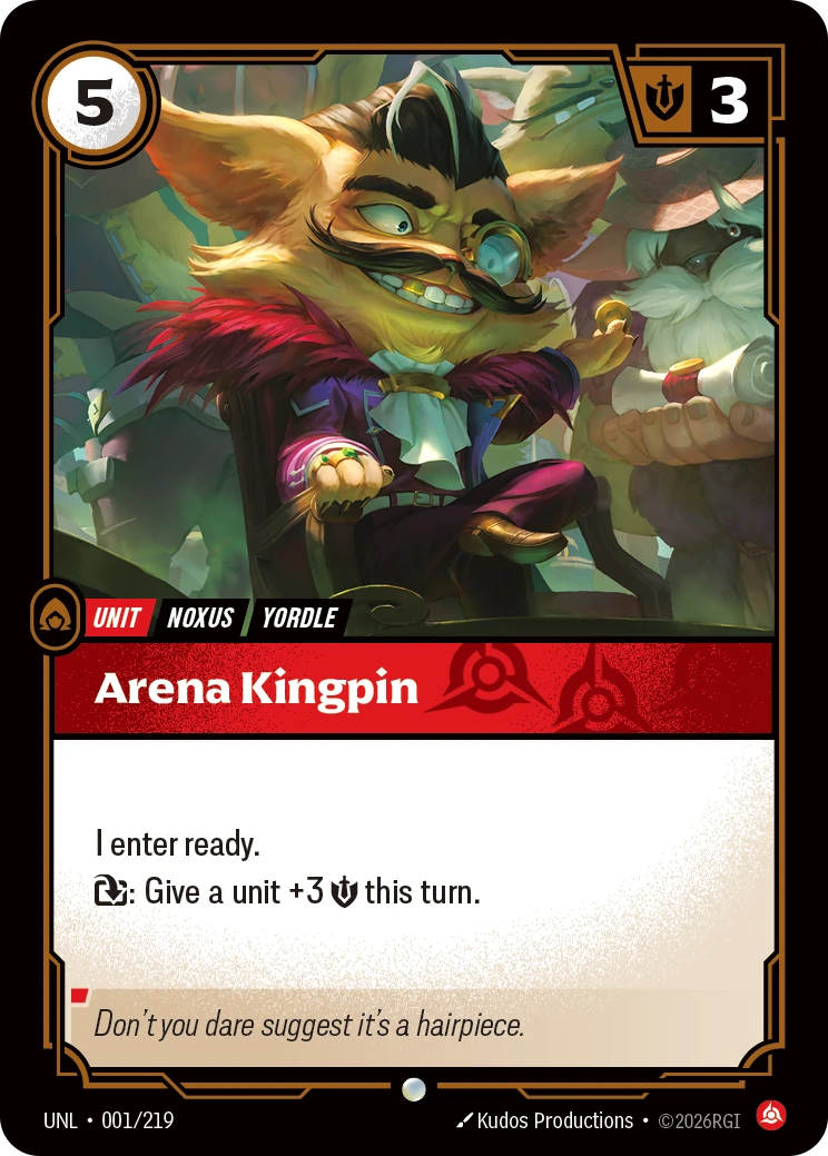 Arena Kingpin 卡圖