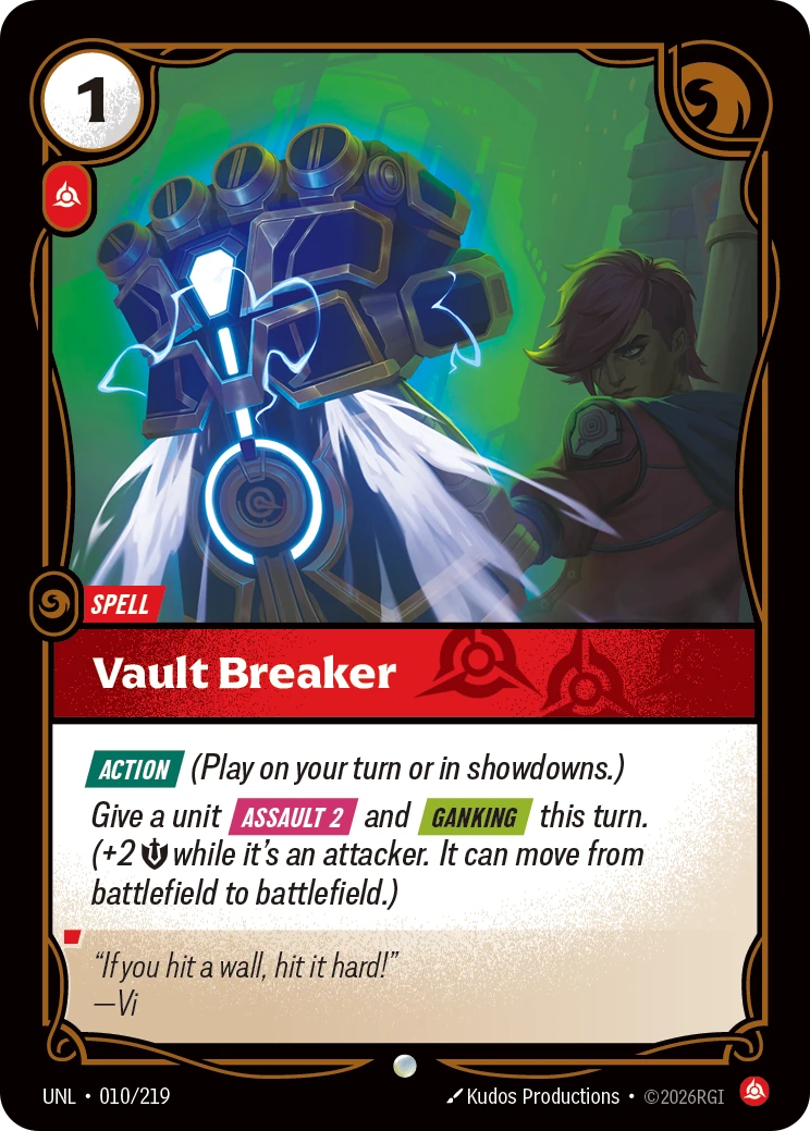 Vault Breaker 卡圖