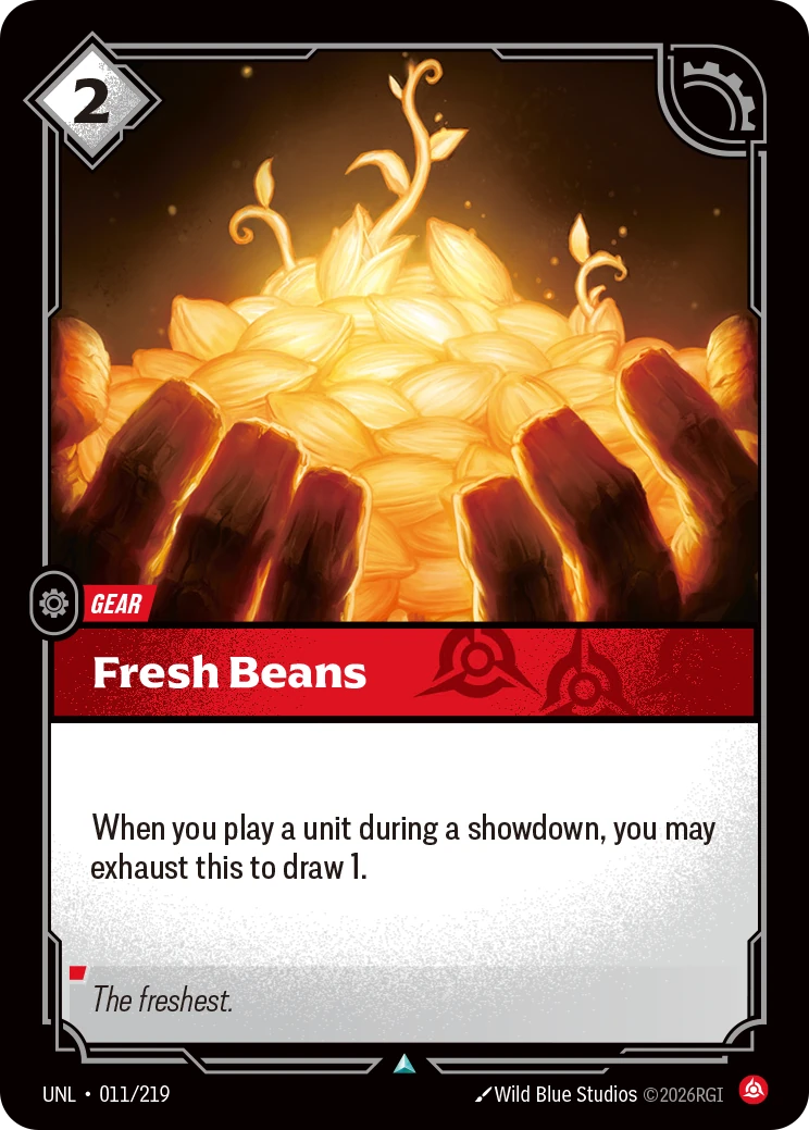 Fresh Beans 卡圖