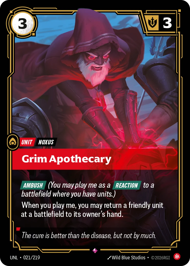 Grim Apothecary 卡圖
