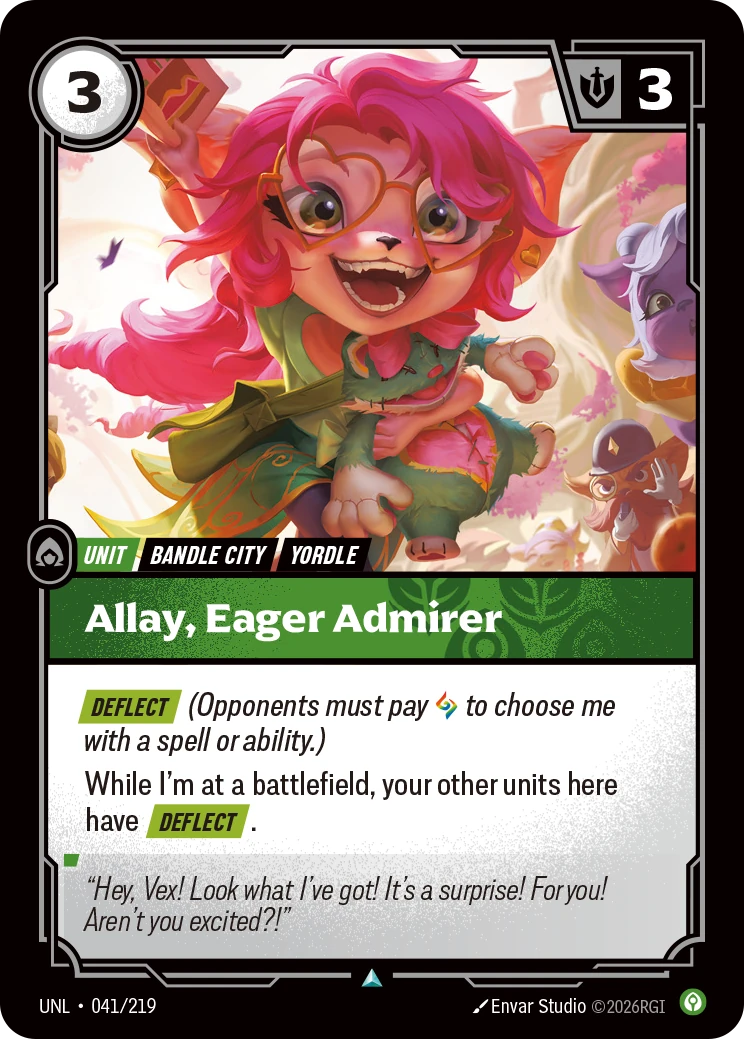 Allay, Eager Admirer 卡圖