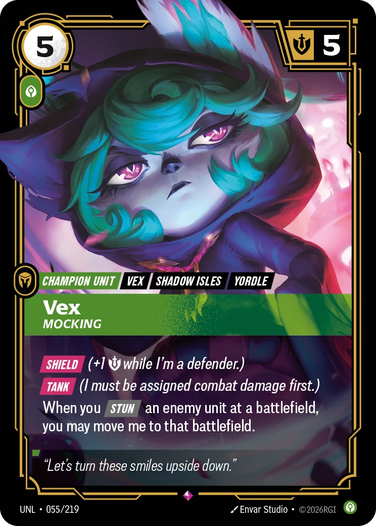 Vex, Mocking 卡圖