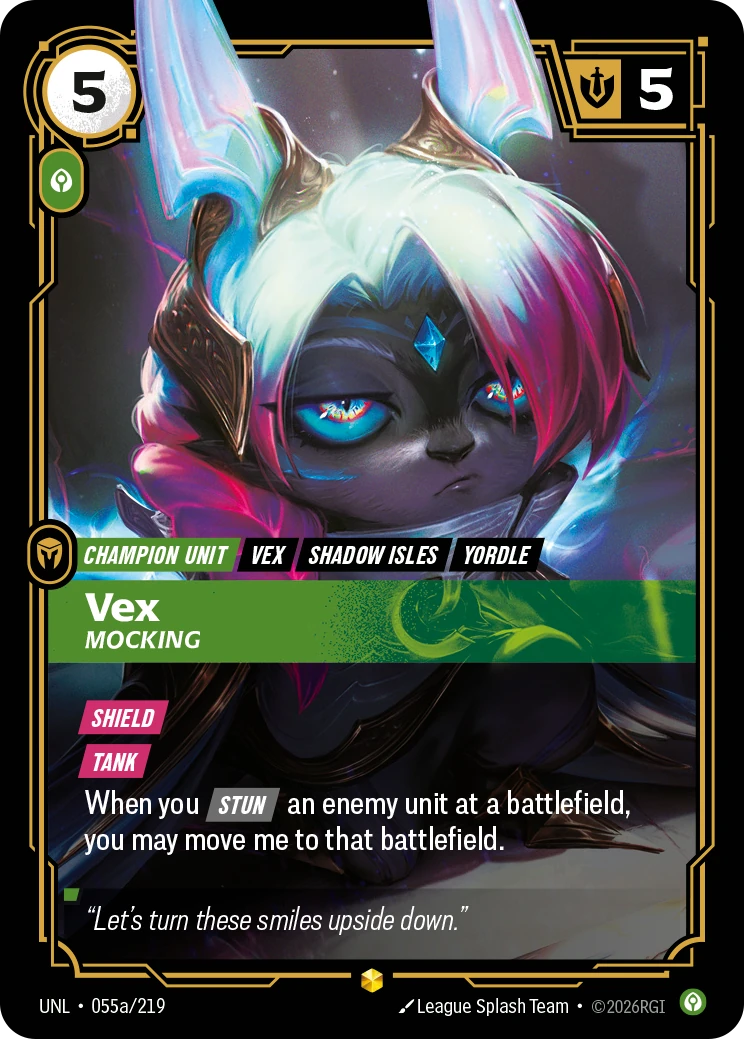 Vex, Mocking 卡圖