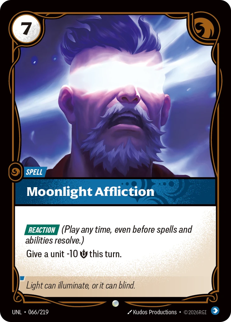 Moonlight Affliction 卡圖