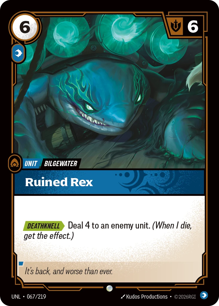 Ruined Rex 卡圖