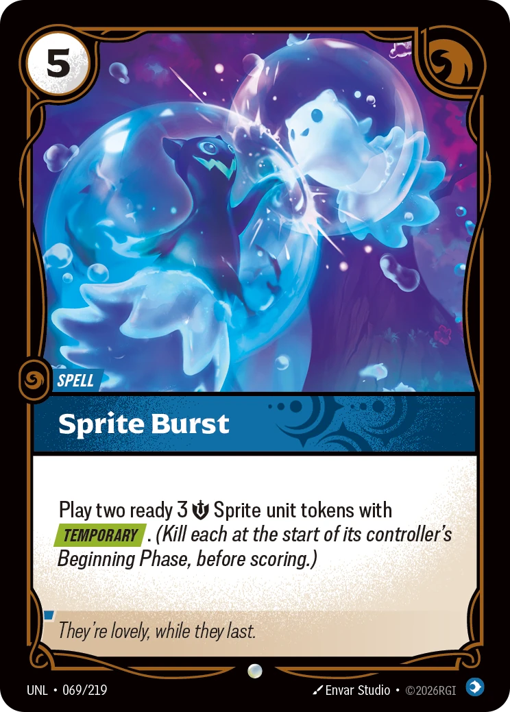 Sprite Burst 卡圖