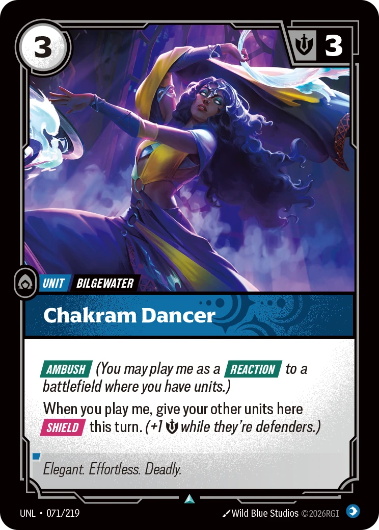 Chakram Dancer 卡圖