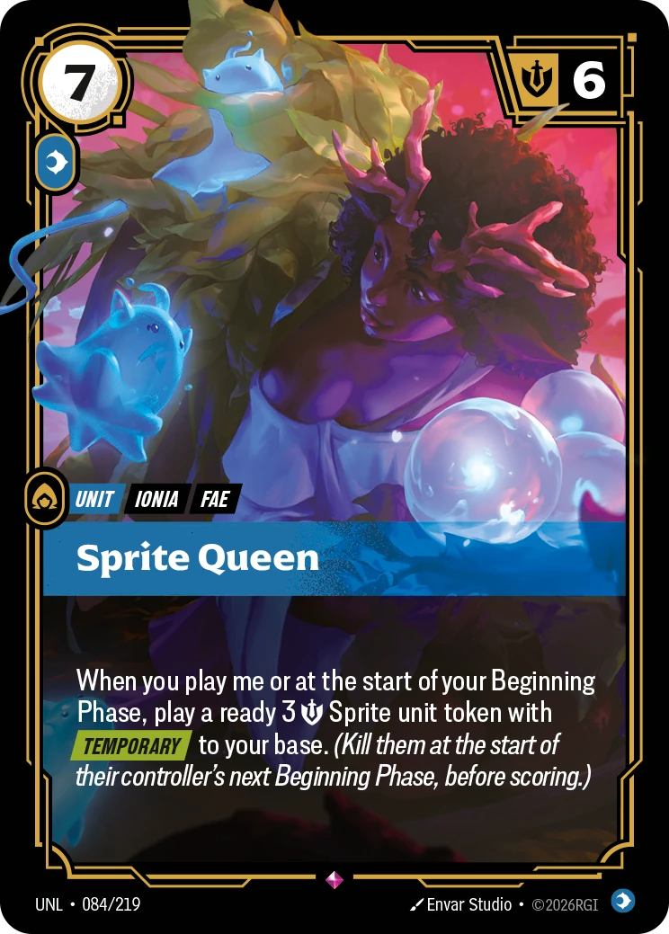 Sprite Queen 卡圖