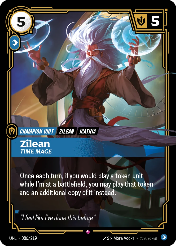 Zilean, Time Mage 卡圖