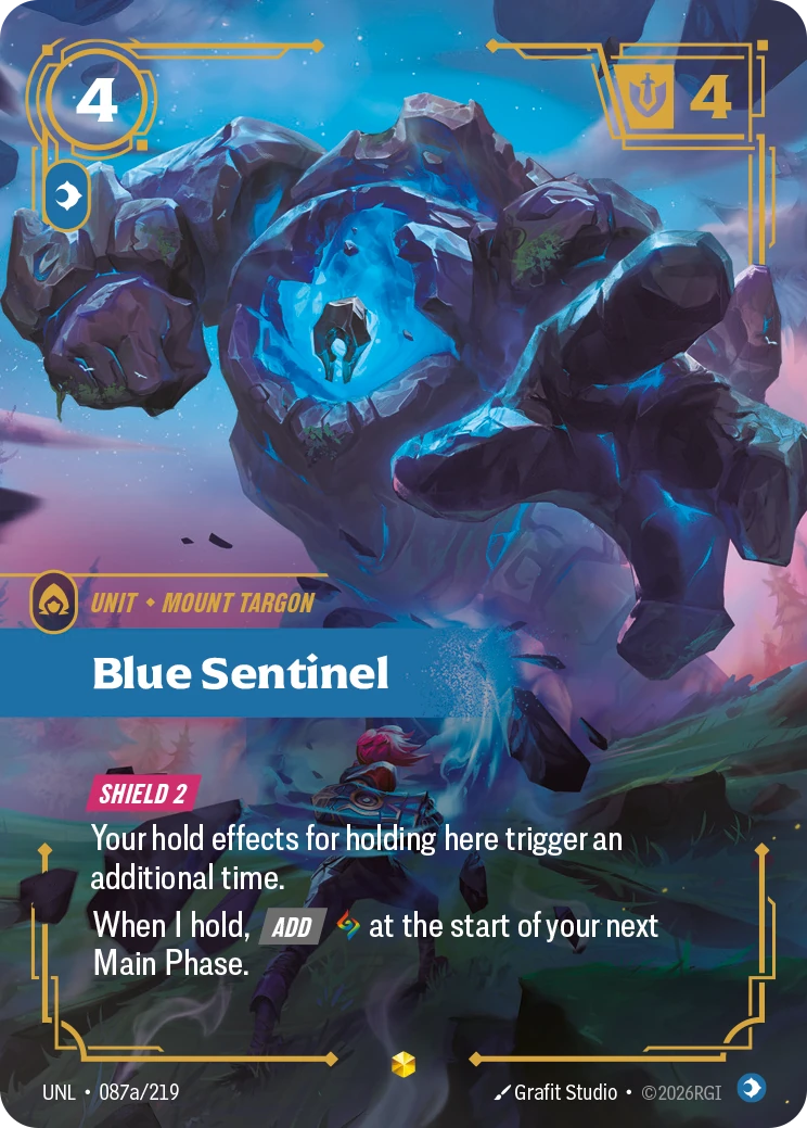 Blue Sentinel 卡圖