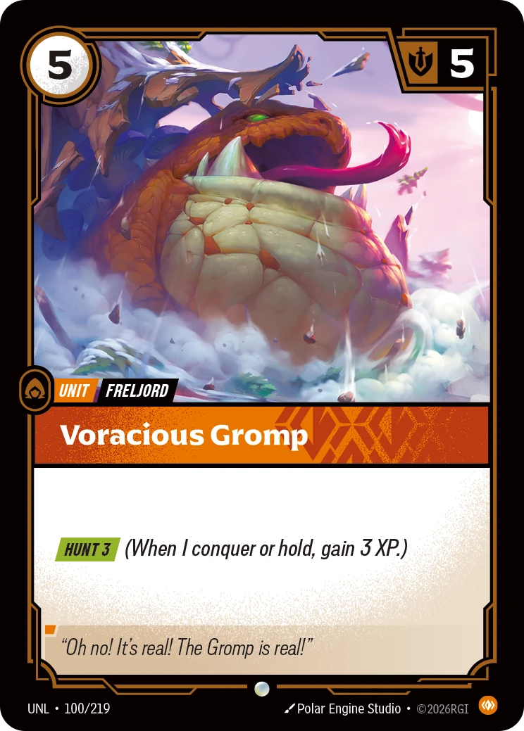 Voracious Gromp 卡圖