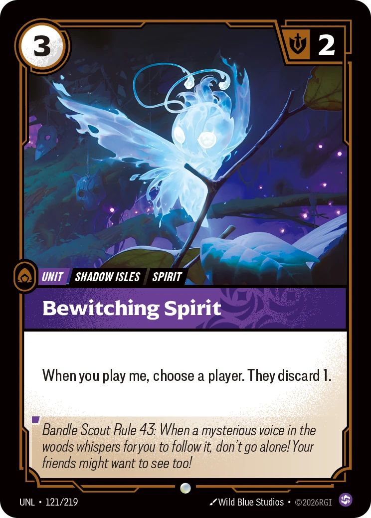 Bewitching Spirit 卡圖
