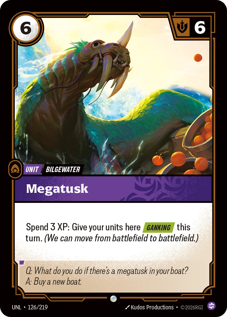 Megatusk 卡圖