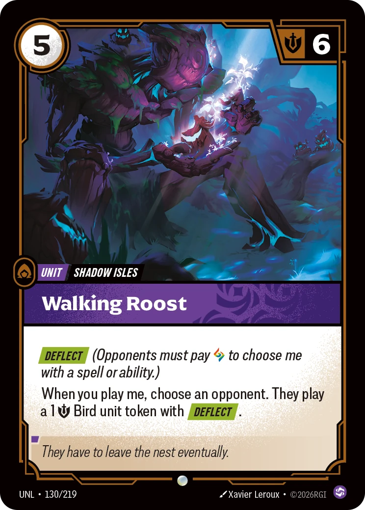 Walking Roost 卡圖