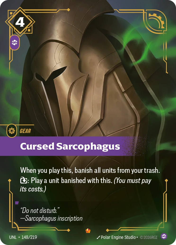 Cursed Sarcophagus 卡圖