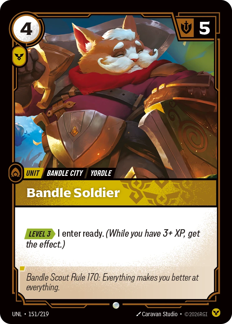 Bandle Soldier 卡圖
