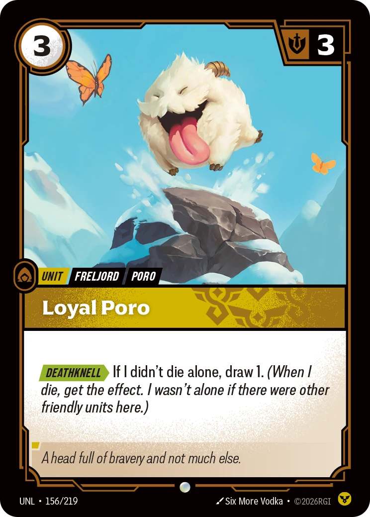 Loyal Poro 卡圖