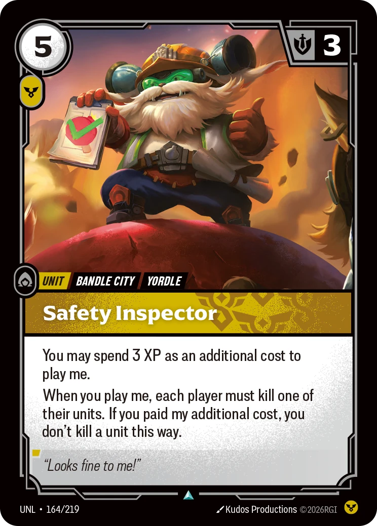 Safety Inspector 卡圖