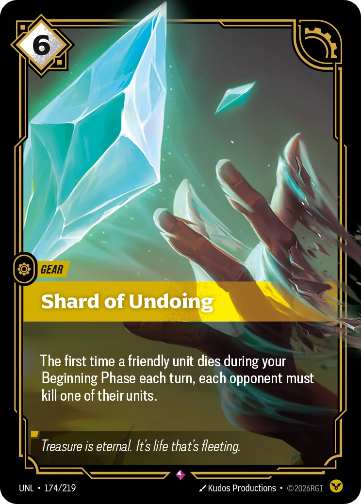 Shard of Undoing 卡圖